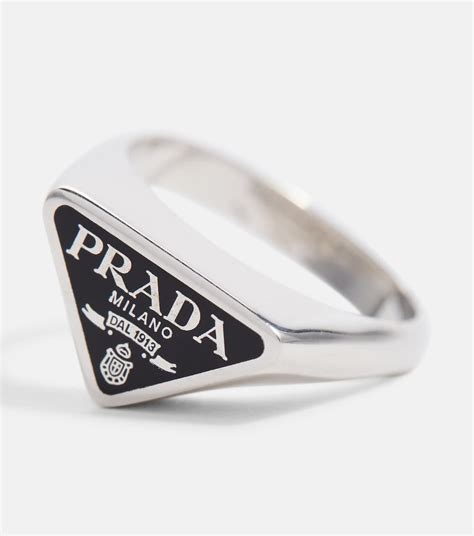 prada sterling silver symbole ring|Prada Symbole Ring.